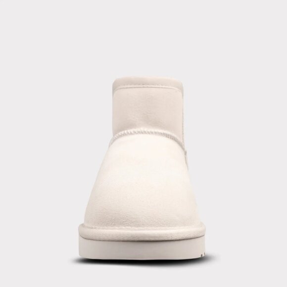 NEW LAMO Winter White Suede Kora Short Ankle Boots for women in white 1025 3m2 - Picture 6 of 10